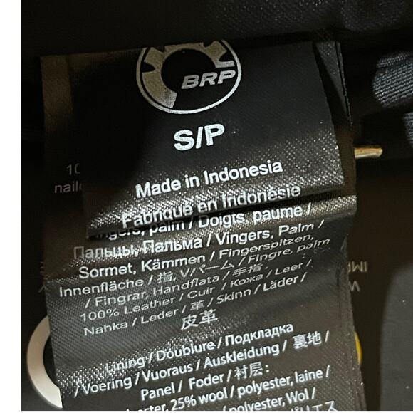 Ski-Doo NEW Expedition Unisex Size Small Gloves Army Green Riding Snowmobile - Picture 7 of 8